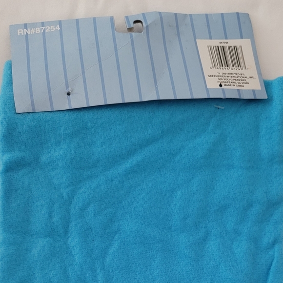 NEW Baby blue Dream soft baby blanket 30in x 30in by Max Grey - Picture 2 of 3